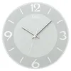 AMS W9571 Wanduhr mit facettiertem Spiegelglas blaugrau Produktbild-Vorschau 1