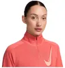 Nike NK SWOOSH HBR HZ Damen Mid Layer Lauf-Shirt mit Produktbild-Vorschau 13