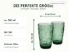 Trinkglas Ray 2er-SET Grün - 380ml Produktbild-Vorschau 3