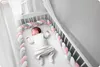 Paraurti per culla Ricokids 3m - rosa e grigio Anteprima dell’immagine prodotto 6