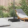 vidaXL Sonnenschirmständer Schwarz 45 x 45 x 31,5 cm Produktbild-Vorschau 2