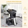 Kratzbaum 83 cm Kleiner Katzenkratzbaum mit Sisalsäulen, Produktbild-Vorschau 4