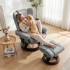 Relaxačné kreslo HOMCOM s podnožkou, otočné o 360° s Náhľad obrázku produktu 9