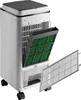 A white air cooler with its filter panels removed. Náhled obrázku produktu