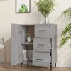 The Living Store Sideboard Grau Sonoma 69,5x34x90 cm Produktbild-Vorschau 4