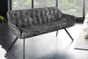 riess-ambiente Esszimmer Sitzbank PAPILLON 165cm grau Samt Produktbild-Vorschau 5