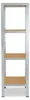 shelfplaza HOME 155x45x45 cm scaffale pesante in zincato Anteprima dell’immagine prodotto 5