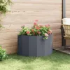 vidaXL Pflanzkübel Anthrazit 90 x 45 x 50 cm Stahl Produktbild-Vorschau 4