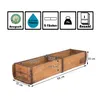 BigDean Alte Holzkiste - 58x15x10 cm - Vintage Ziegelform Produktbild-Vorschau 3