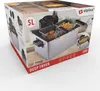 alpina Double friteuse 5L WJ-801 - Friteuse avec huile 200W Voir les images du produit 15
