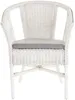 KRINES HOME Stapelbarer Rattan-Sessel/ Stuhl aus Produktbild-Vorschau 3