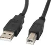 Lanberg Druckerkabel Usb Male/Usb Male Ferrite 5M Schwarz Produktbild-Vorschau 1