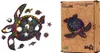 Holzpuzzle Langlebiges Schildkröten-Puzzleset A4 Dekoration Produktbild-Vorschau 1