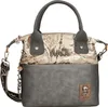 A studio shot of a handbag.