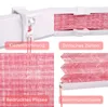 Plissee Klemmfix ohne Bohren 60x120cm Rot Sichtschutz Produktbild-Vorschau 7