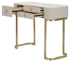 Glamoureuze make-up tafel van 100 x 40 x 80 cm met 3 lades Productafbeelding-voorbeeld 3