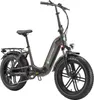 A studio shot of a folding electric bicycle. Produktbild-Vorschau