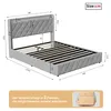 UnboxG Polsterbett 160x200 cm mit Bettkasten, Samt Produktbild-Vorschau 7