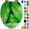 Sanfino® Premium WC Sitz "Fresh Leaves" hochwertiger Produktbild-Vorschau 1