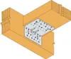 Simpson AG922 Zuganker Winkelverbinder 121x79x150 mm Produktbild-Vorschau 7