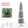 Albero di Natale artificiale HOMCOM da 210 cm con 180 luci Anteprima dell’immagine prodotto 7