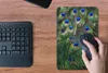 MuchoWow® Mauspad Mousepad Nahaufnahme von Pfauenfedern Produktbild-Vorschau 4