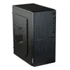 A black ATX semi-tower computer case is shown against a white background. Anteprima dell’immagine prodotto
