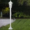 Lampione Esterno Classico Laterna 5 Alluminio Bianco E27 Anteprima dell’immagine prodotto 2