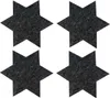Oblique Unique 4 Filz Untersetzer Sterne Glasuntersetzer Produktbild-Vorschau 1