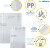HERMA 7485, Zielony, Przezroczysty, Polipropylen (PP), Podgląd zdjęcia produktu 5