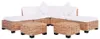vidaXL Sofagarnitur 18-tlg. Natürliches Rattan Produktbild-Vorschau 8