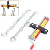 A motor balancer and its chains are displayed against a white background. An inset image shows the motor balancer mounted. Podgląd zdjęcia produktu