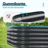 Quictent Hochbeet Metall 240x120x45cm, Wetterfestes Produktbild-Vorschau 4