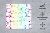 MuchoWow® Mauspad Mousepad Regenbogen - Muster - Konfetti - Produktbild-Vorschau 2