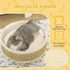 PawHut Hundebett, Erhöhtes Hundeliege mit Kissen, Produktbild-Vorschau 6
