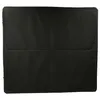 A black, square-shaped object, likely a filter or mat, is shown from a top-down perspective. It has a textured surface and appears to be divided into four equal sections by faint lines. Produktbild-Vorschau