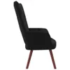 vidaXL Fauteuil relax noir velours Voir les images du produit 9