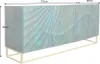 riess-ambiente Sideboard SCORPION 180cm türkis gold Produktbild-Vorschau 15