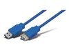 1,80 m USB 3.0 Verlängerungskabel (Stecker A - Buchse A) Produktbild-Vorschau 2