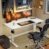 Vinsetto – výškově nastavitelný psací stůl 140 x 70 cm, Náhled obrázku produktu 2