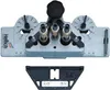 A jig for drilling holes, shown with an accessory. Produktbild-Vorschau