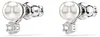 Swarovski Ohrstecker Damen Matrix Kristallperle Weiß Produktbild-Vorschau 3