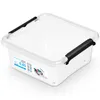 Contenitore in plastica con coperchio, scatola organizer Anteprima dell’immagine prodotto 2