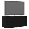 Mobile TV nero 80x34x36 cm materiale legno Anteprima dell’immagine prodotto 4