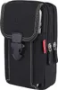 A black tactical belt pouch with a phone partially visible inside. Produktbild-Vorschau