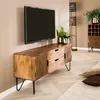 Hoyz - TV-Schrank Tweak - Massives Mangoholz - TV-Schrank - Produktbild-Vorschau 1