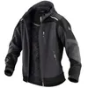 KÜBLER Strickjacke dunkelgrau/schwarz L Produktbild-Vorschau 3