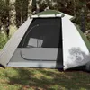 vidaXL Tente de camping dôme 2 personnes Vert Étanche Voir les images du produit 2