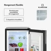Klarstein Mini Frigo de Chambre de 33L pour Snacks et Voir les images du produit 5