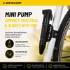 Pompa rowerowa Dunlop z manometrem i zestawem mini pompek – Podgląd zdjęcia produktu 9